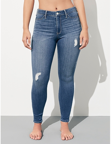 high rise jean jeggings