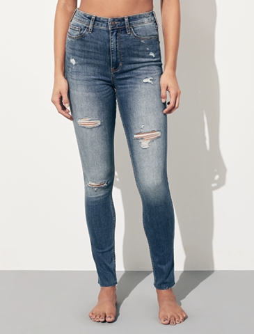 super skinny jeans hollister
