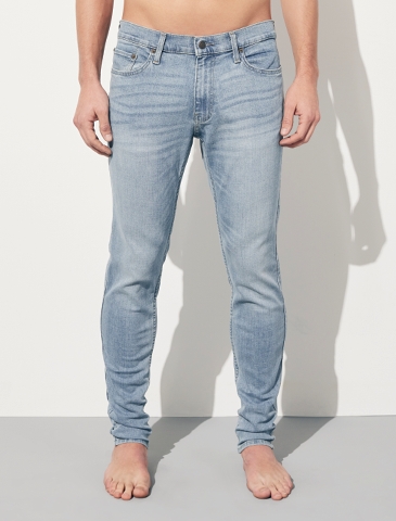 hollister mens jeans super skinny