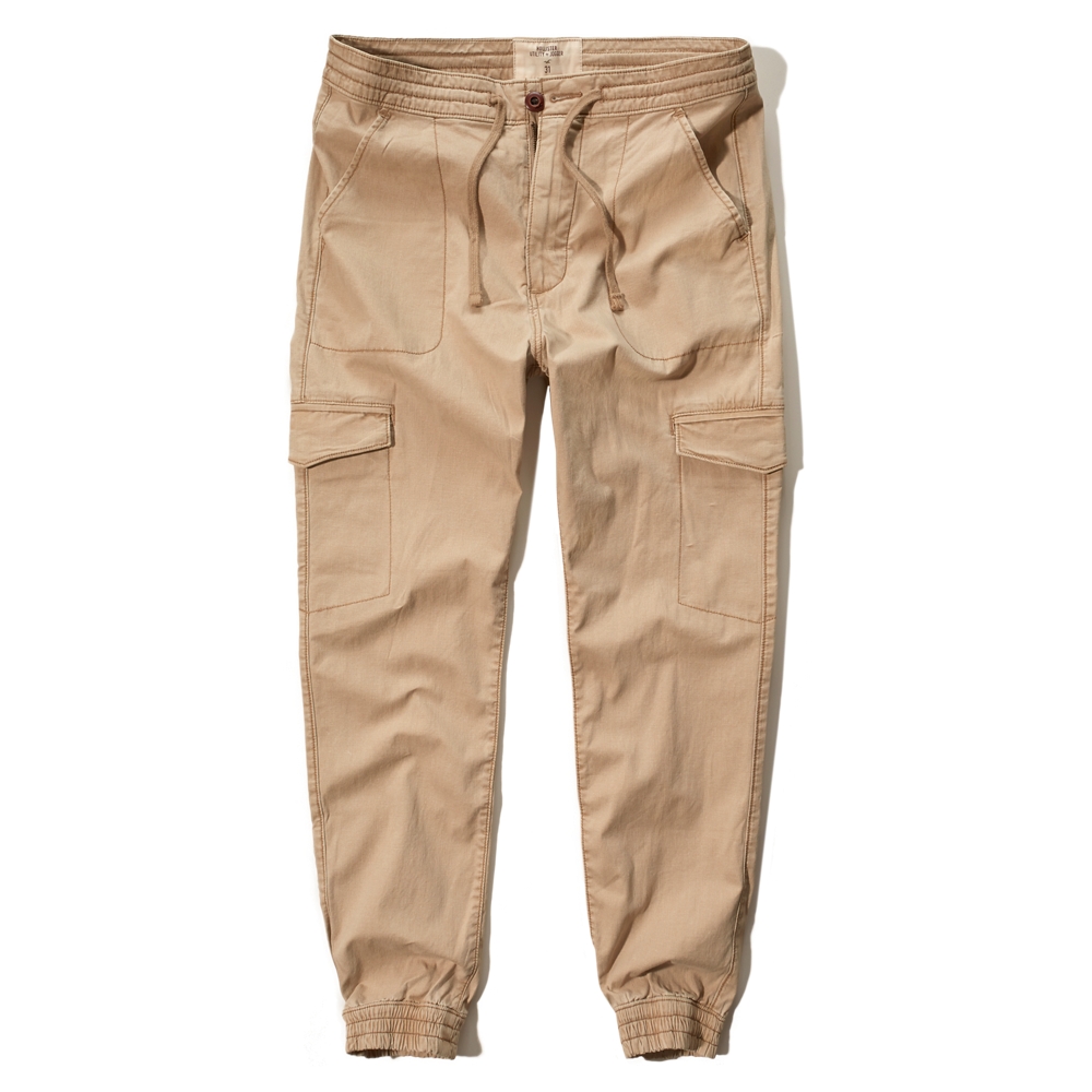 hollister utility joggers