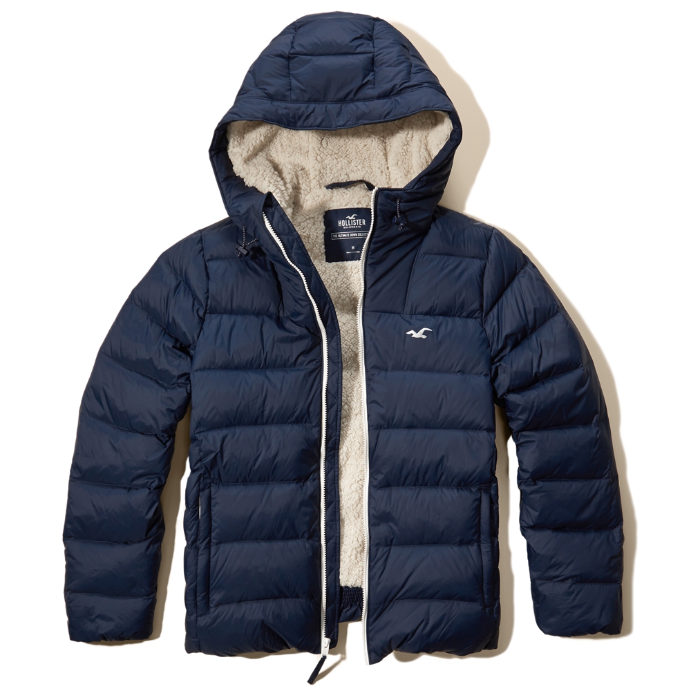 hollister down jackets