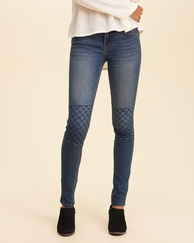 hollister low rise super skinny jeans