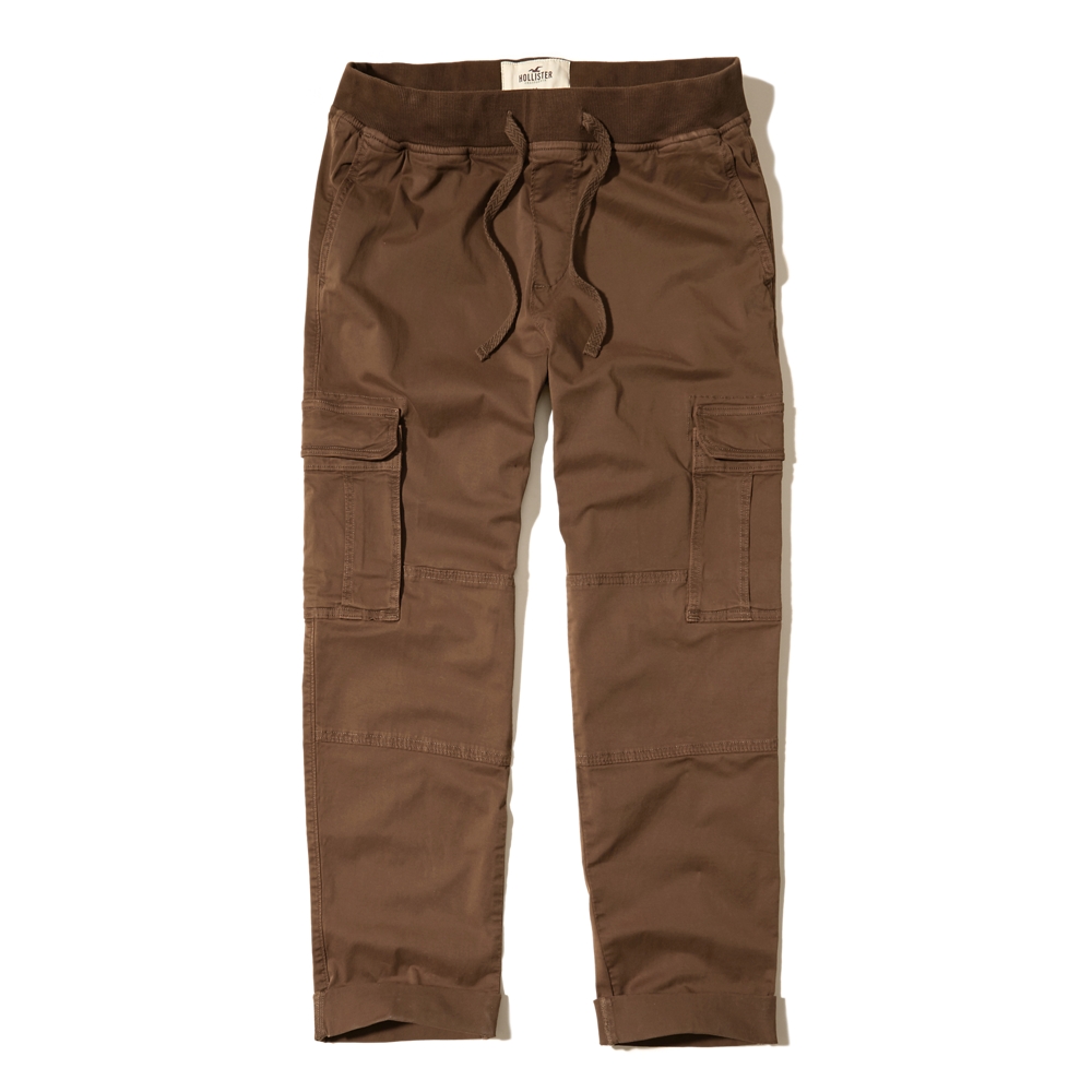 hollister cargo pants mens