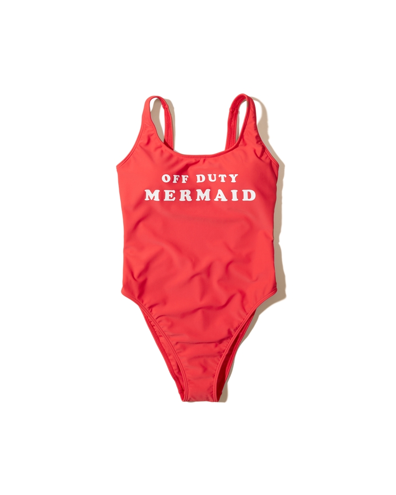 Girls Graphic HighLeg OnePiece Swimsuit Girls Swimwear