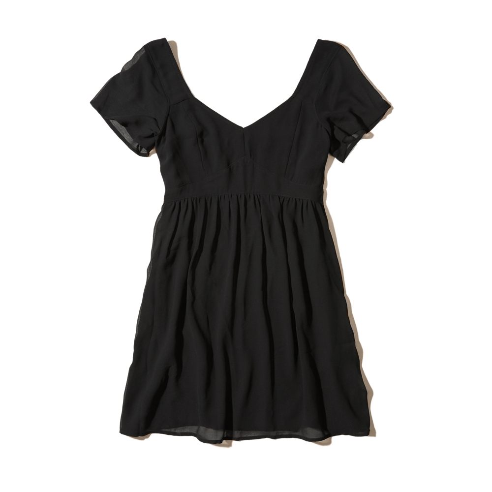 hollister babydoll dress