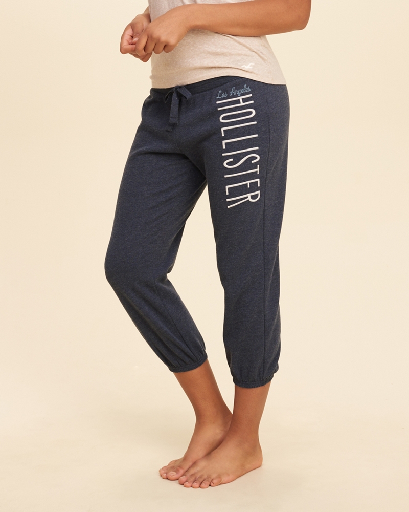 jogging femme hollister,Hollister Slim Straight Sweatpants ...