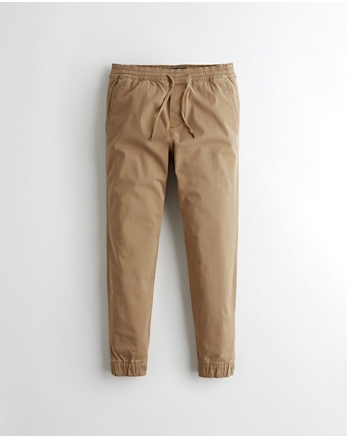 advanced stretch twill jogger pants