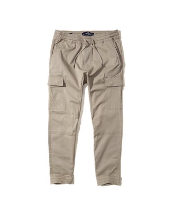 hollister cargo joggers