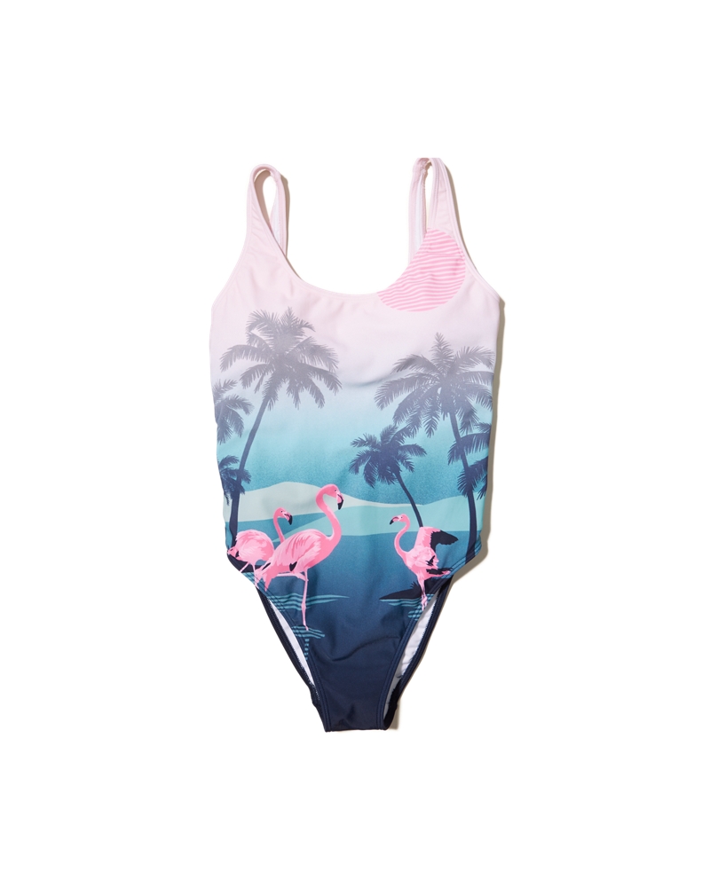 Girls HighLeg OnePiece Swimsuit Girls Swimwear