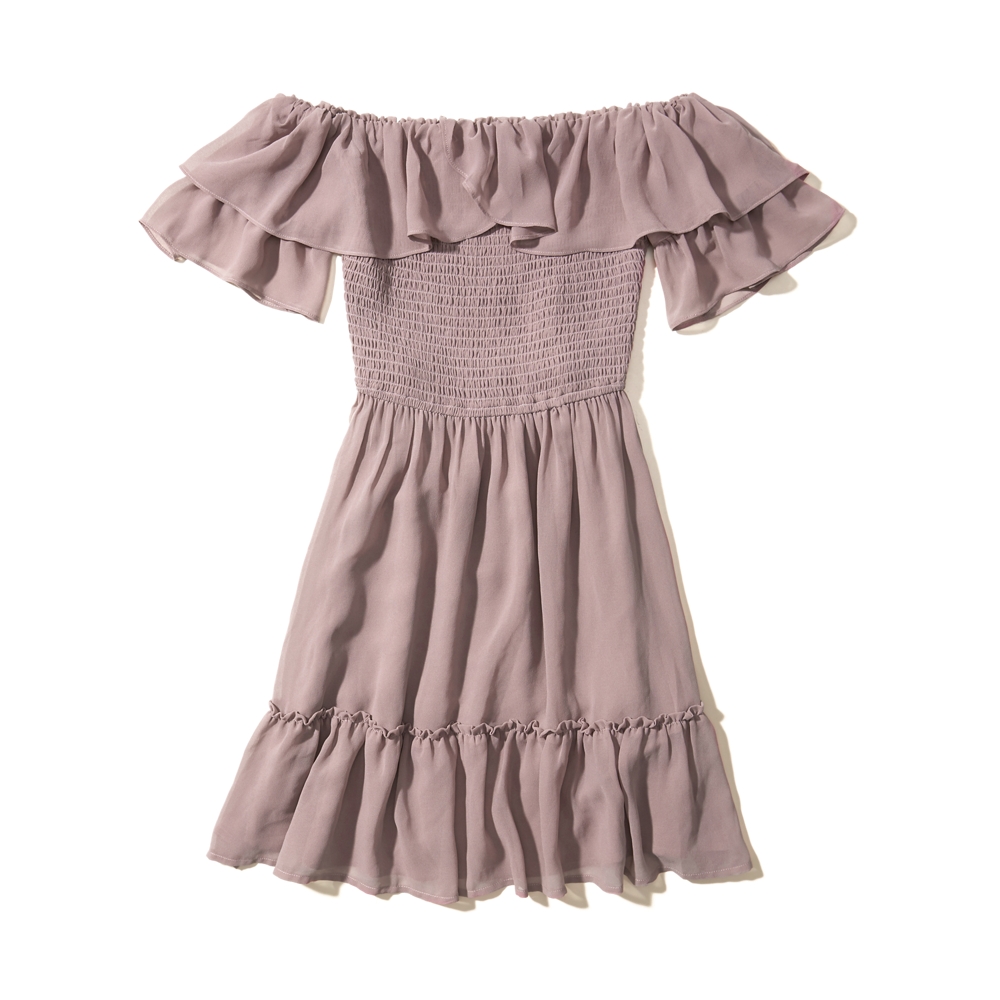 hollister off the shoulder dress