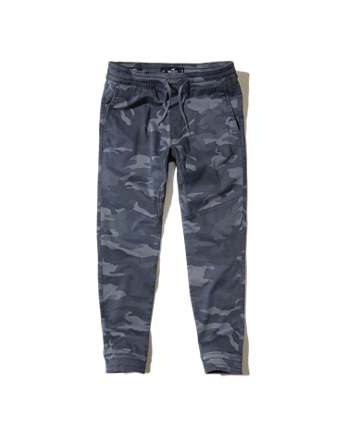 hollister camo joggers women