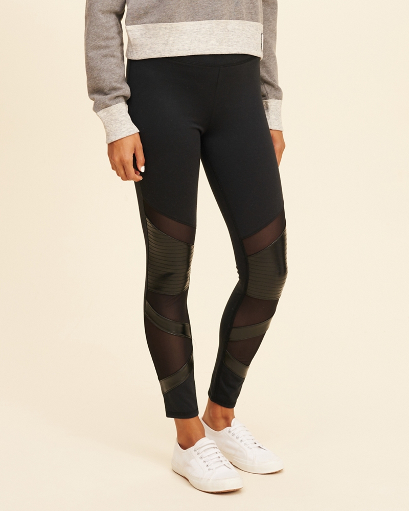 ultra high rise jean leggings hollister