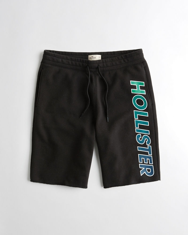 fleece shorts hollister