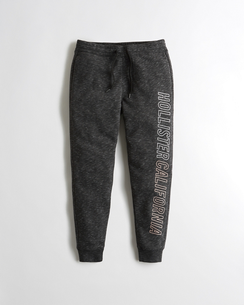 hollister navy joggers