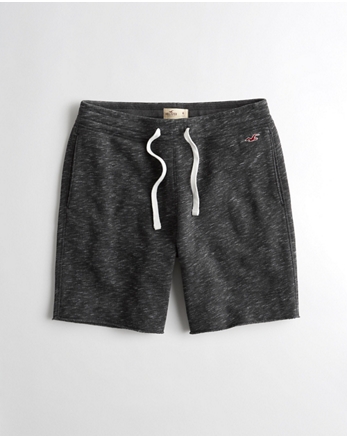 fleece shorts hollister