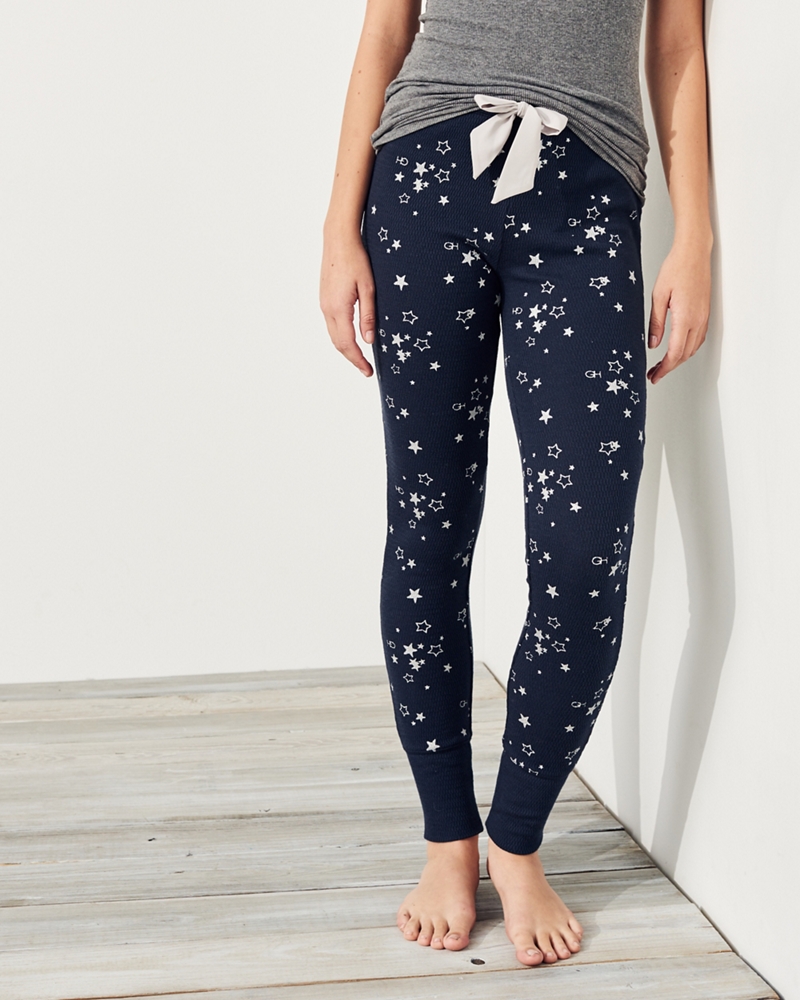 gilly hicks waffle sleep joggers