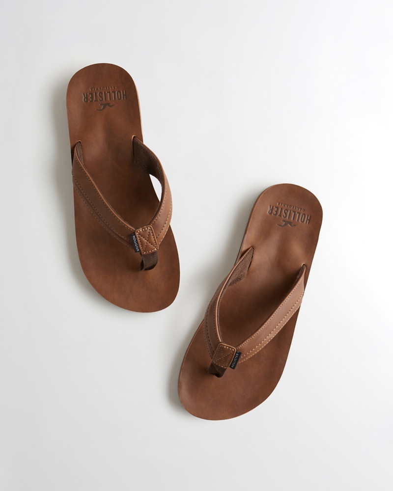 hollister guys flip flops