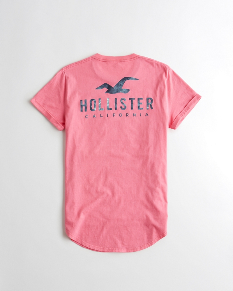 hollister must have crop baby tee