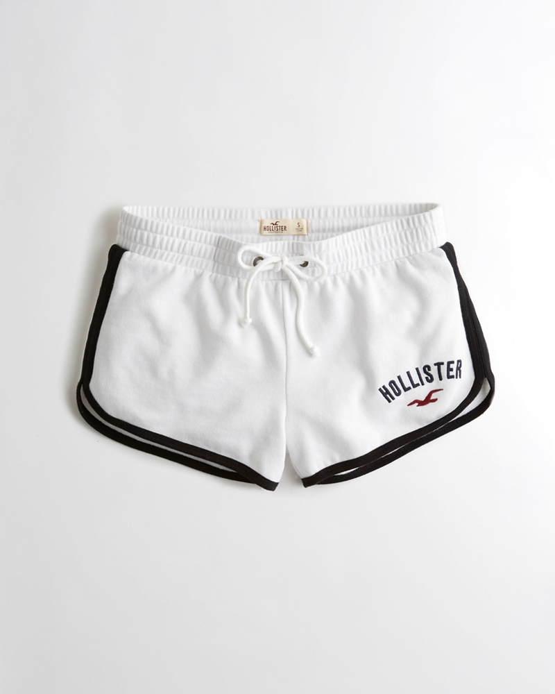 fleece shorts hollister