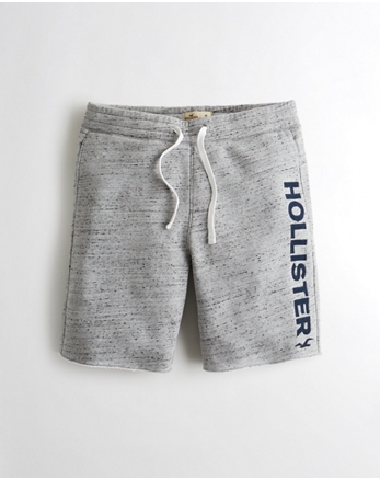 fleece shorts hollister