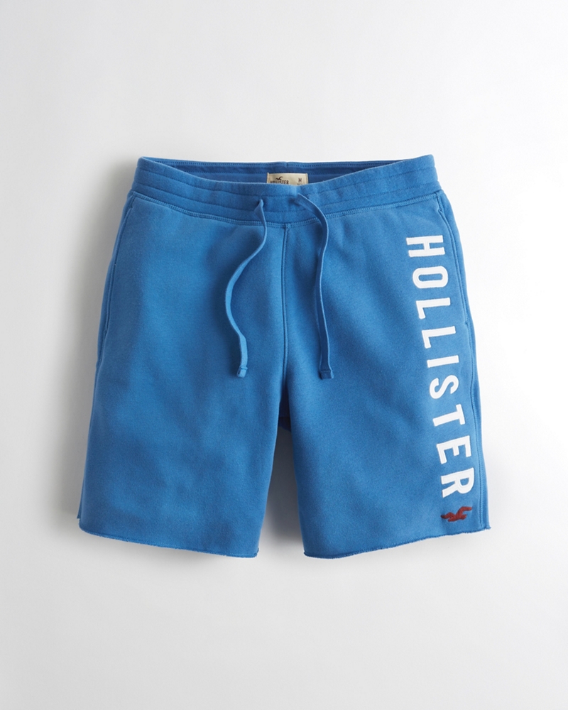 fleece shorts hollister
