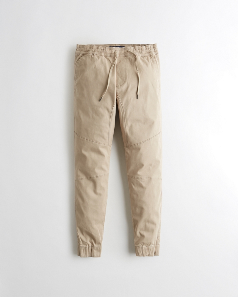 advanced stretch twill super skinny jogger pants