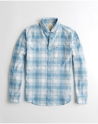 camisas de cuadros para mujer hollister