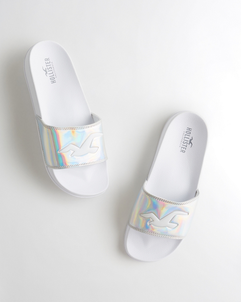 hollister sliders women's