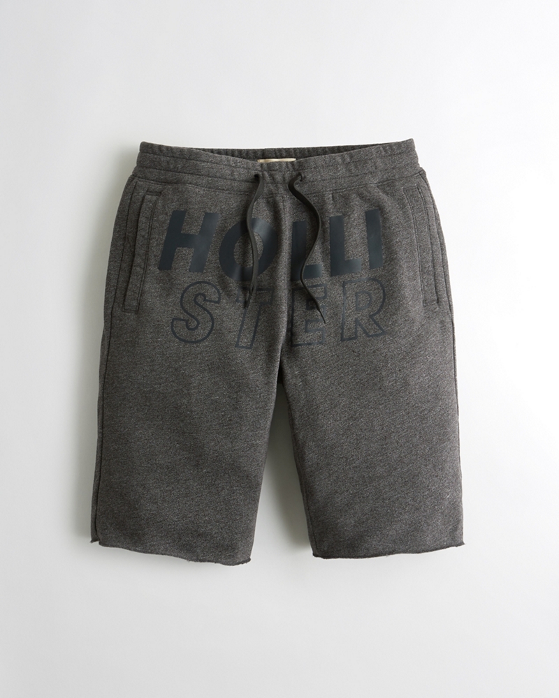fleece shorts hollister