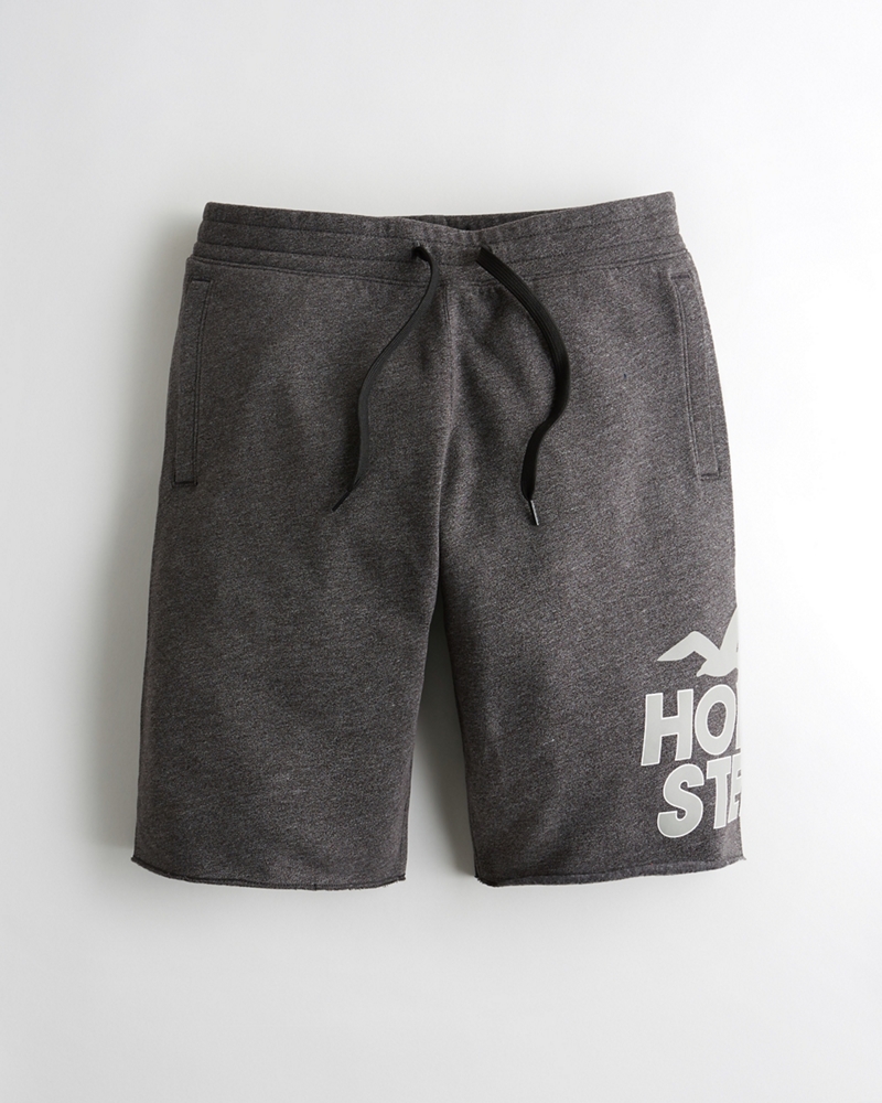 hollister fleece jogger short 9