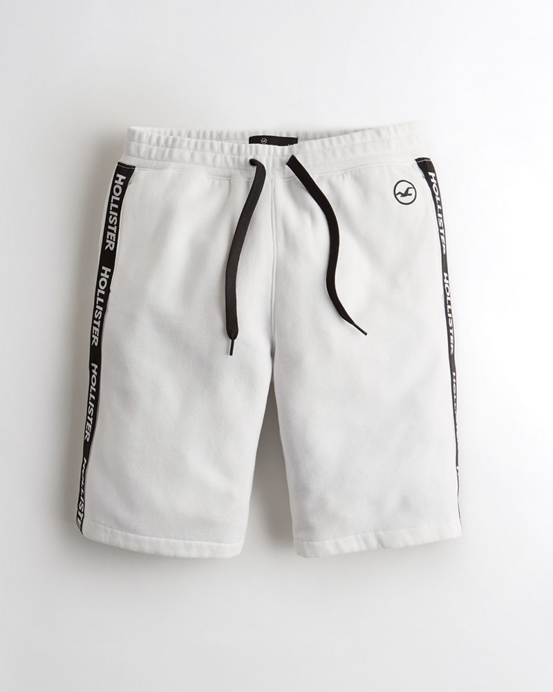 fleece shorts hollister