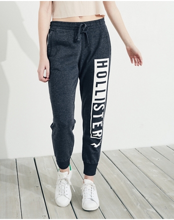 hollister girls joggers