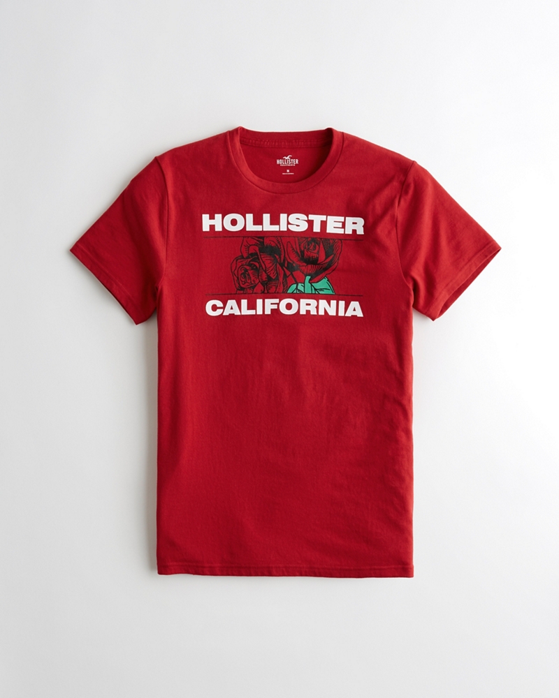 tee shirt hollister california