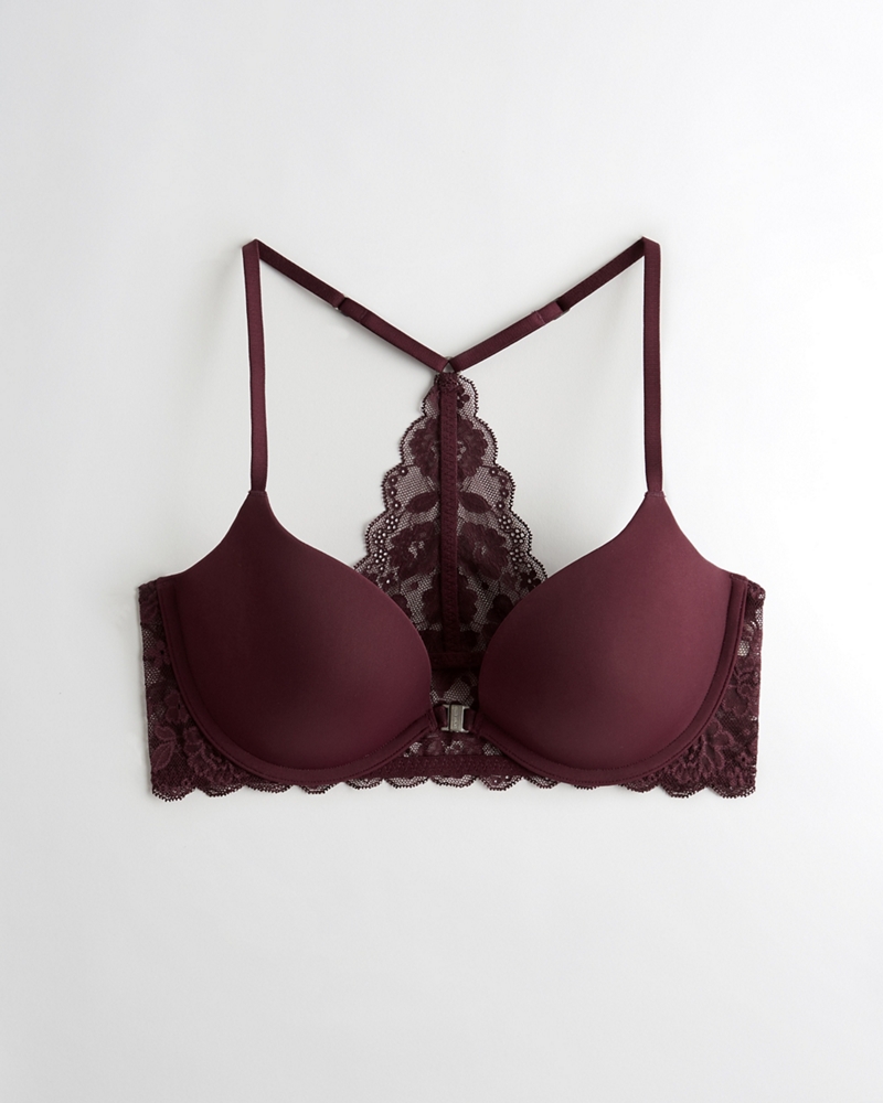 reggiseno scollo profondo push up