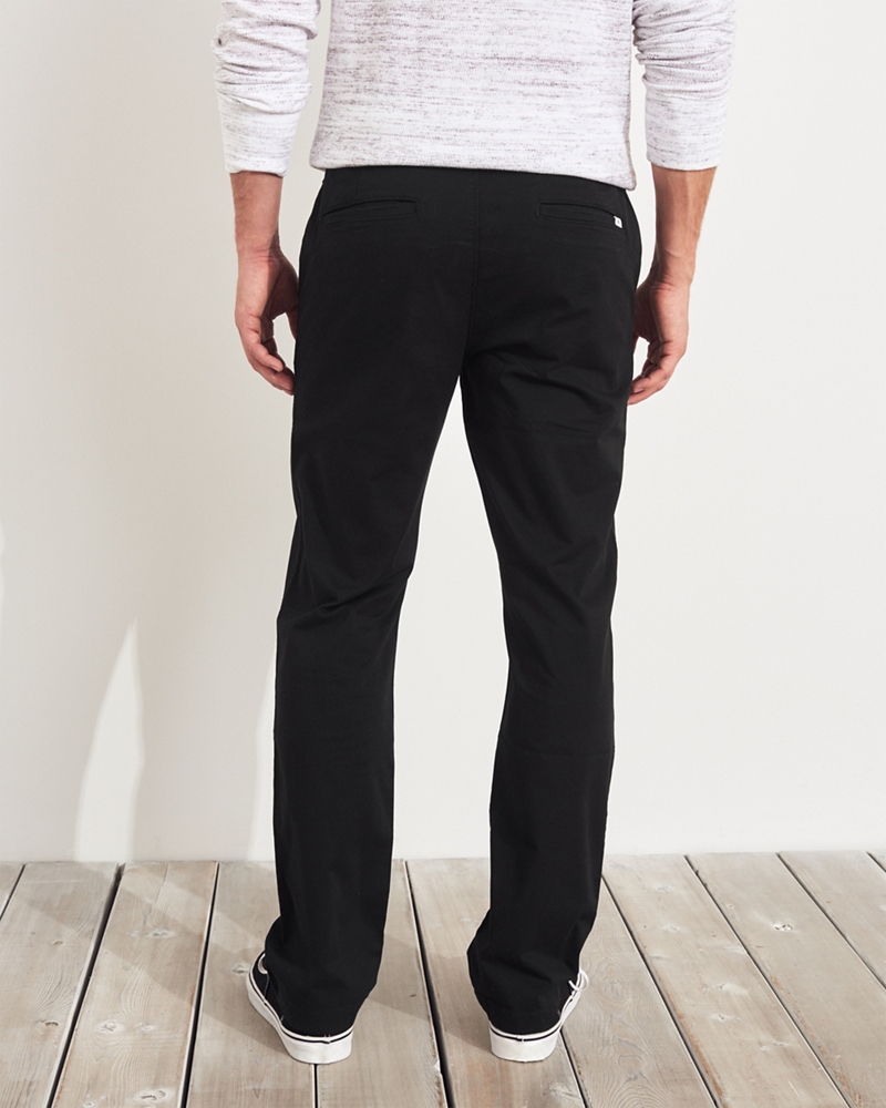 hollister slim straight chino