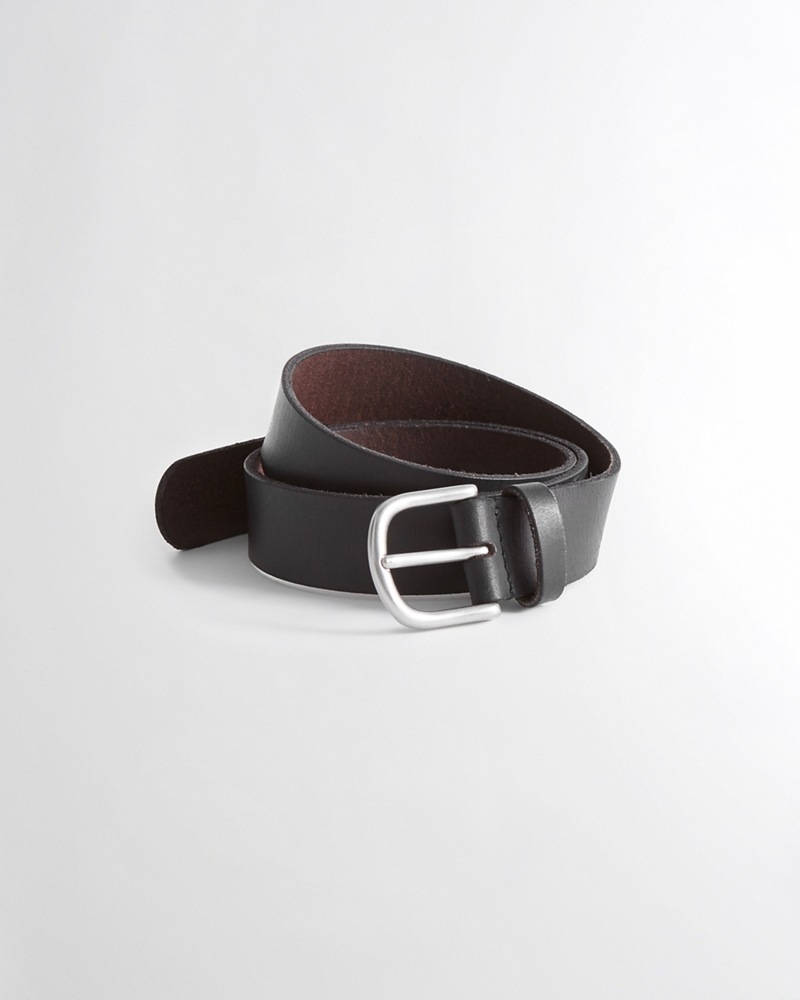 hollister leather belt