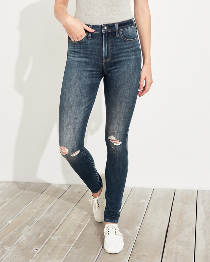 hollister extreme stretch extreme skinny jeans