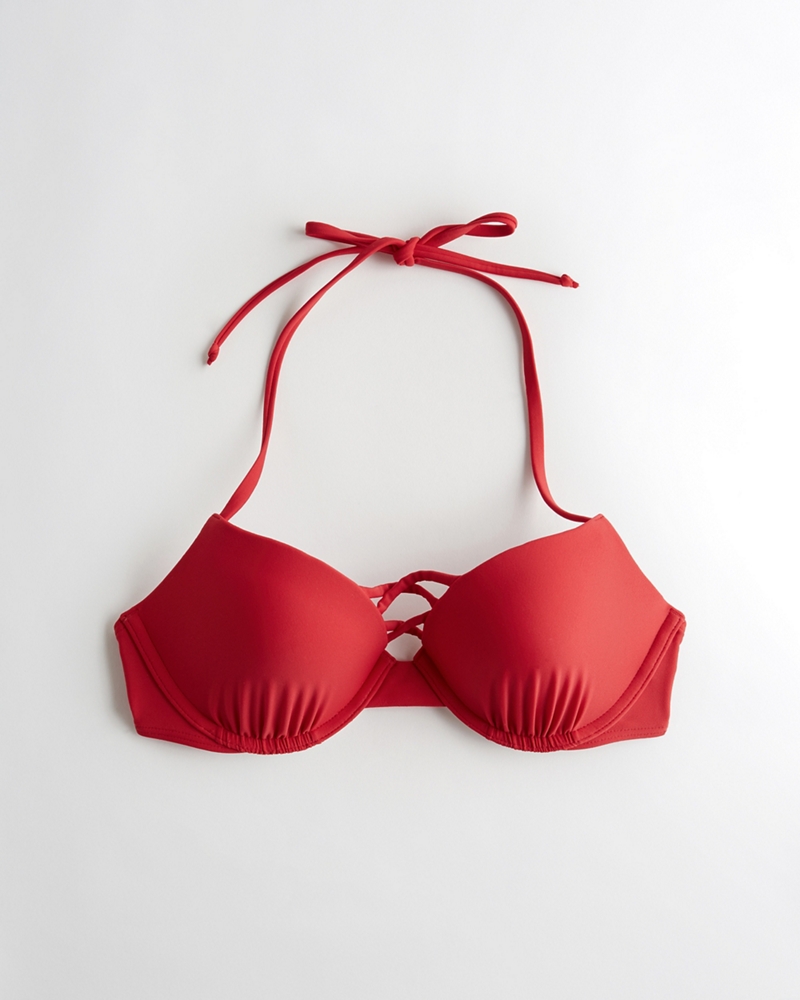 hollister push up bikini