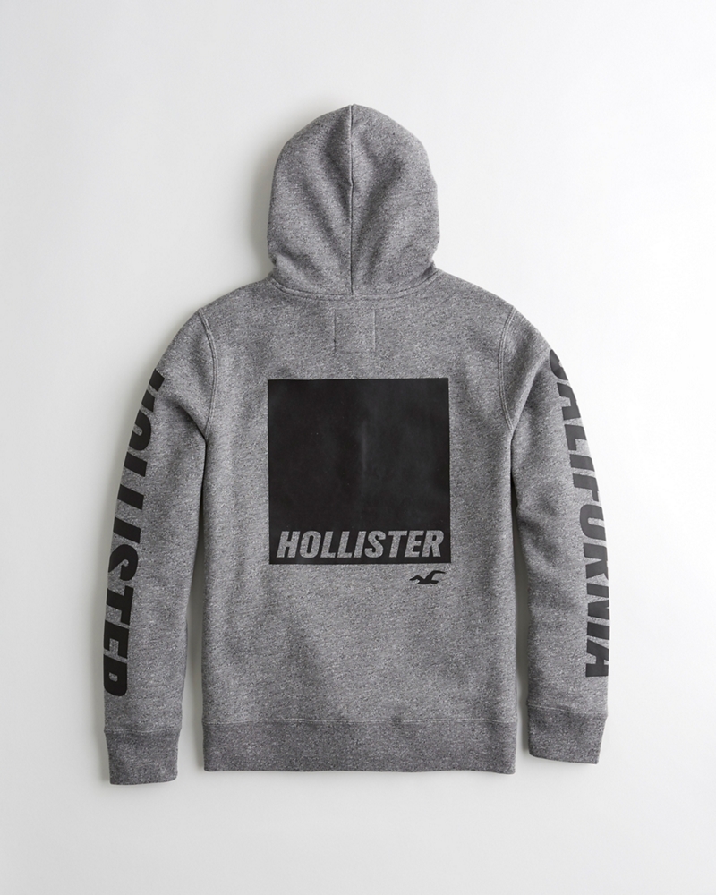 hollister graphic hoodie