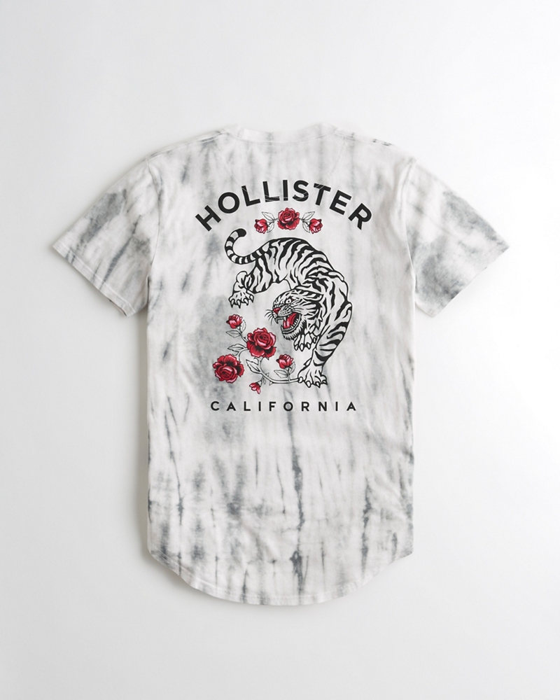 hollister shirt with roses