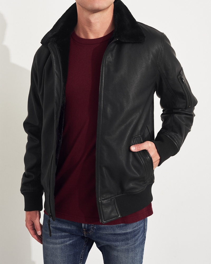 hollister aviator jacket