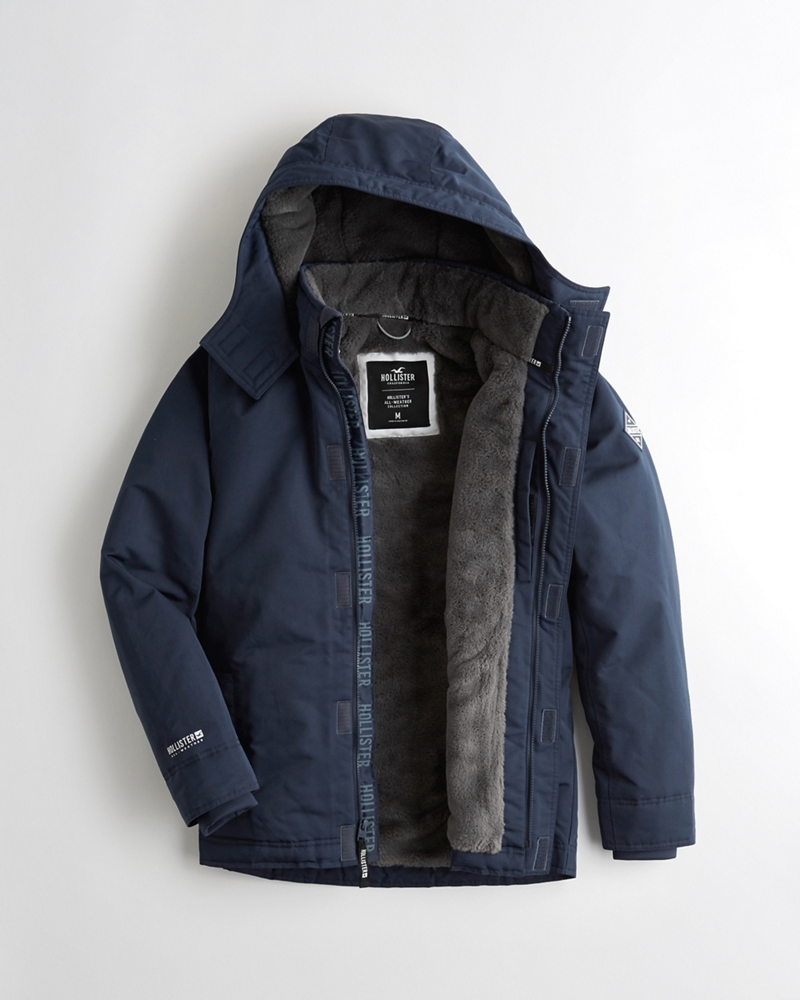 hollister lined jacket