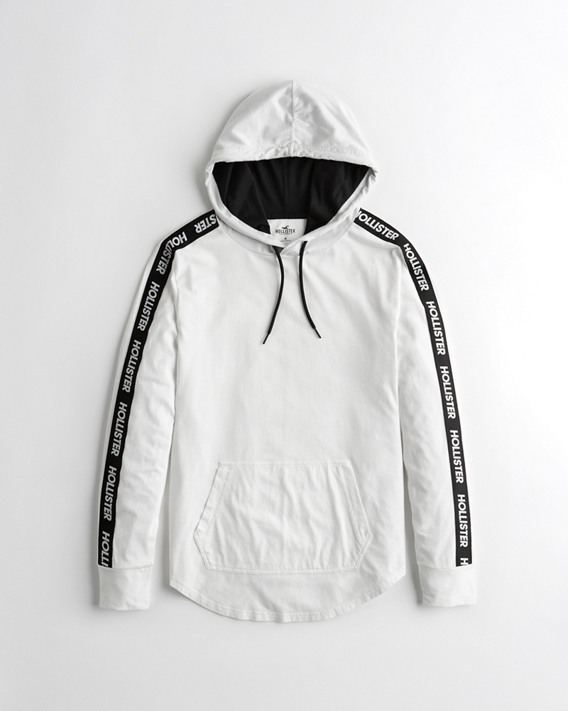 Logo Tape Hooded Tee Hollistercojp