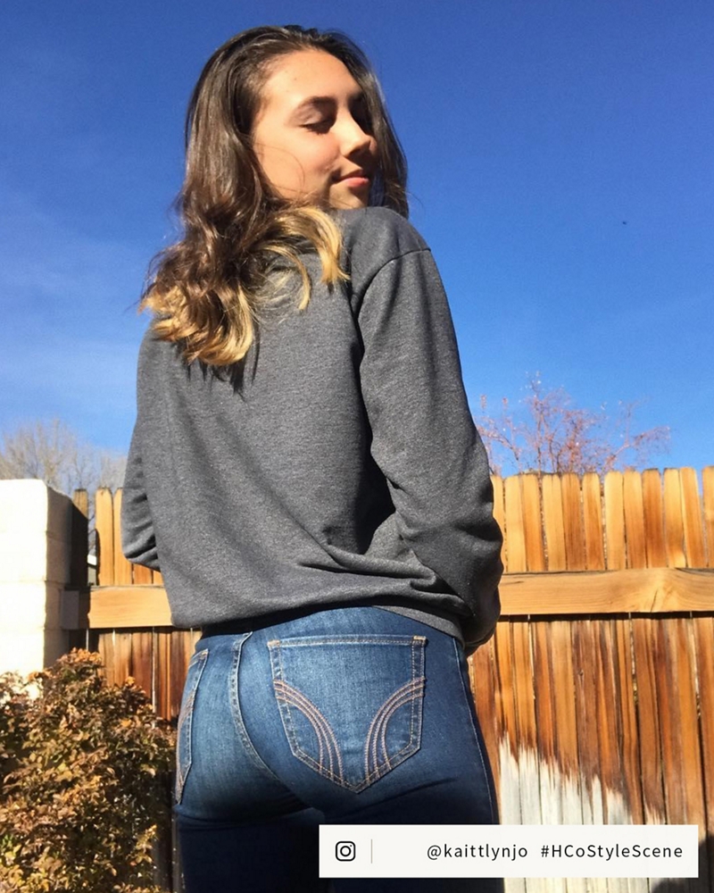 tight hollister jeans
