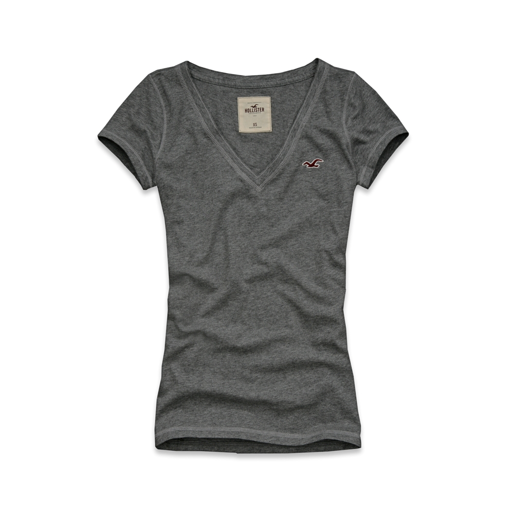 Detai 100% Cotton. Supersoft. Classic V neckline. Seagull embroidery 