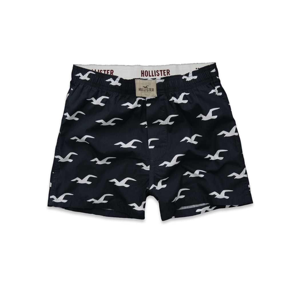 100% Soft Sueded Cotton. All Over seagull details. Soft elastic 