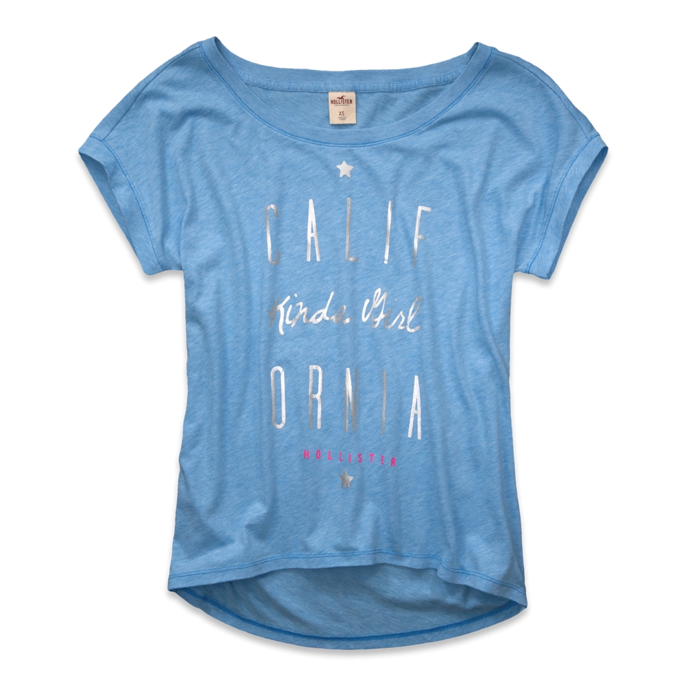 Girls Seascape Shine T-Shirt