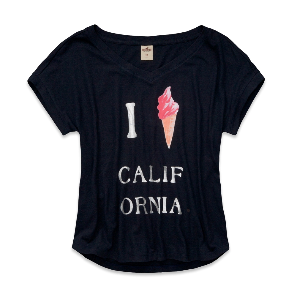 Girls Seascape Shine T-Shirt