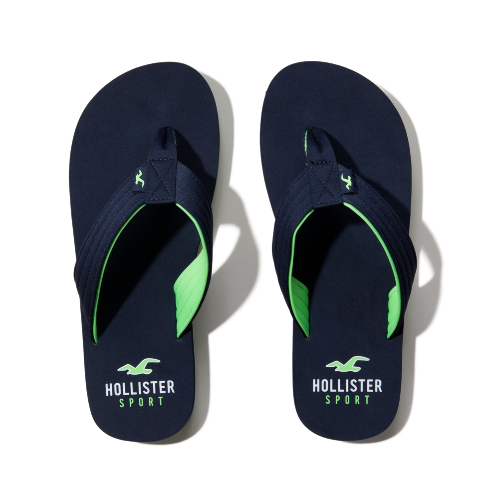 hollister guys flip flops