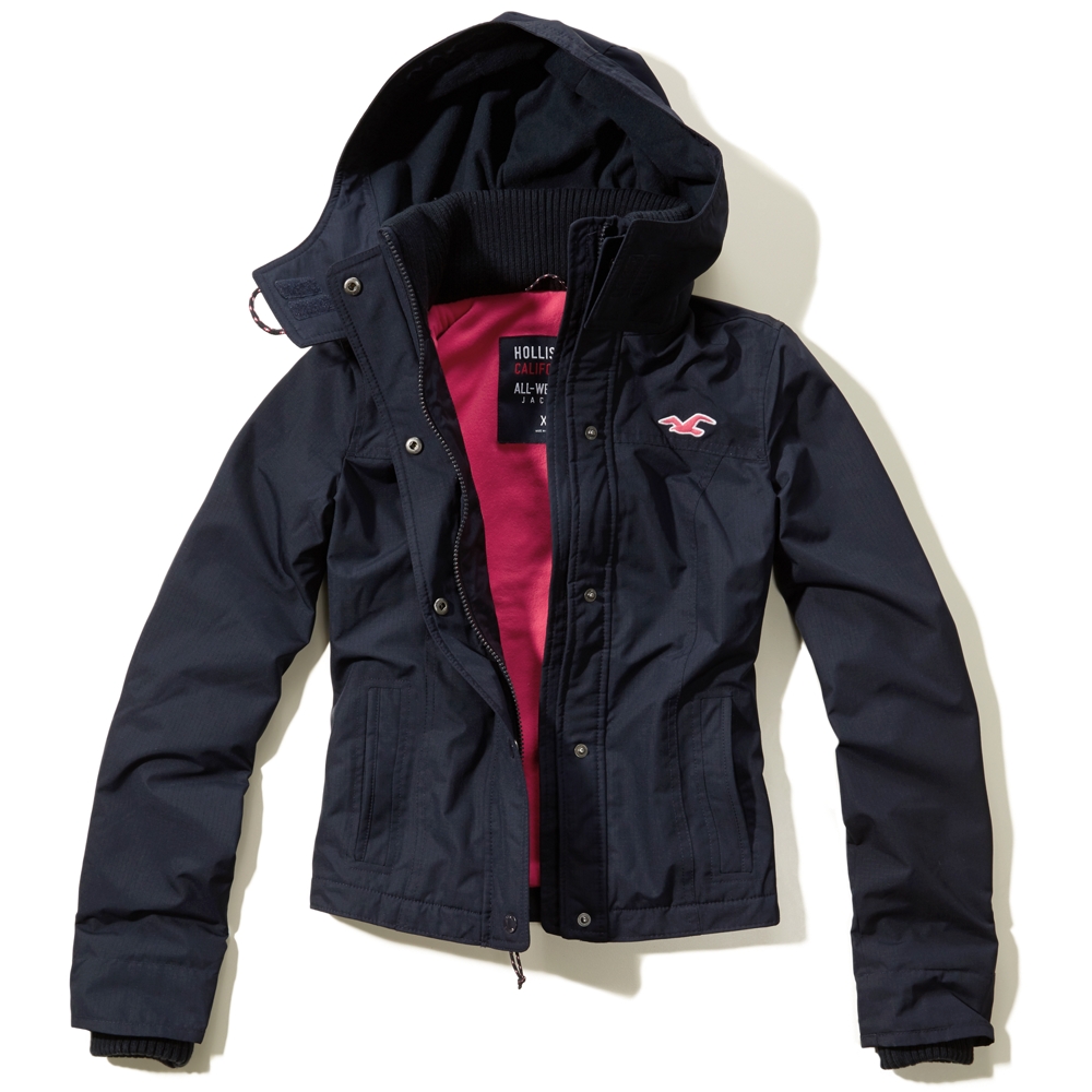 Girls The Hollister All-Weather Jacket | Girls Clearance | HollisterCo.com